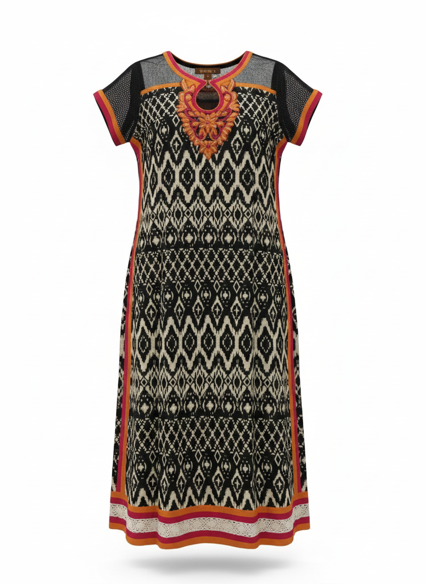 Long Kurti Hand Block Print